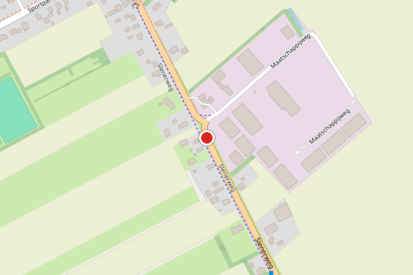 Brandweer-melding op Schoonoord op 28 juni, kaart-overzicht