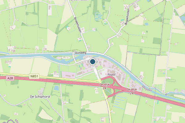 Politie-melding op 3 juli, kaart-overzicht