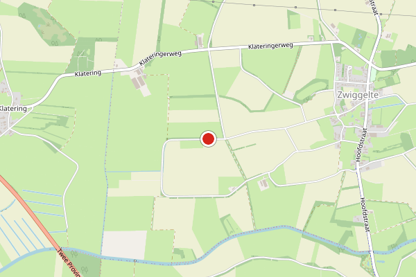 Brandweer-melding op M-Drenthe op 6 juli, kaart-overzicht