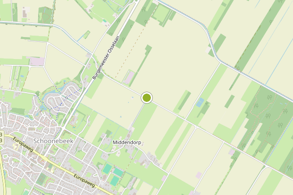 Ambulance-melding op Schoonebeek op 9 juli, kaart-overzicht