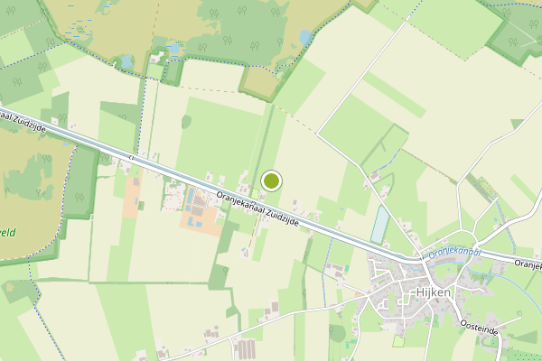 Ambulance-melding op INZET, Hijken op 16 juli, kaart-overzicht