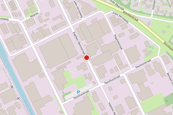 Brandweer-melding op Kapitein Nemostraat, Emmen op 17 juli, kaart-overzicht