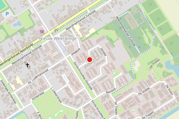 Brandweer-melding op Zetveld, Nieuw-Weerdinge op 18 juli, kaart-overzicht