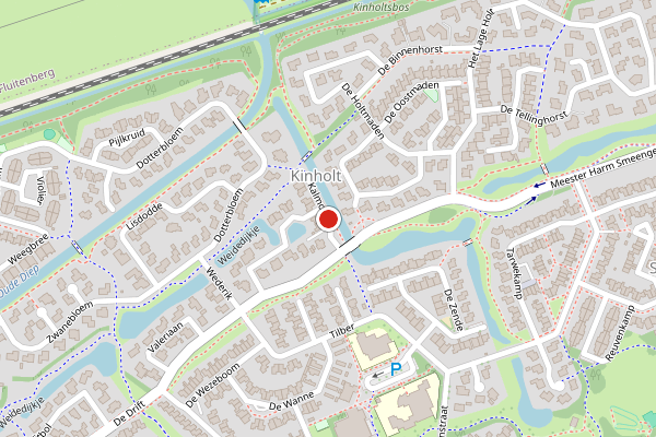 Brandweer-melding op Kalmoes, Hoogeveen op 20 juli, kaart-overzicht