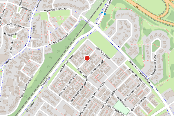 Brandweer-melding op van Wijckstraat, Coevorden op 22 juli, kaart-overzicht