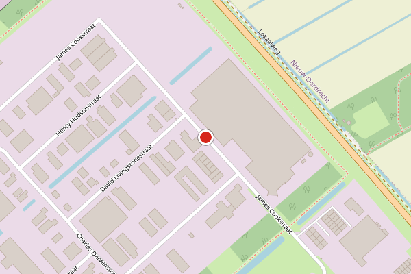 Brandweer-melding op James Cookstraat, Emmen op 22 juli, kaart-overzicht