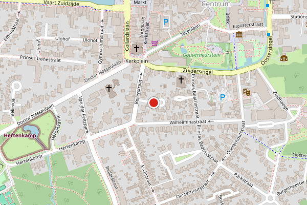 Brandweer-melding op Prinses Margrietstraat, Assen op 27 juli, kaart-overzicht