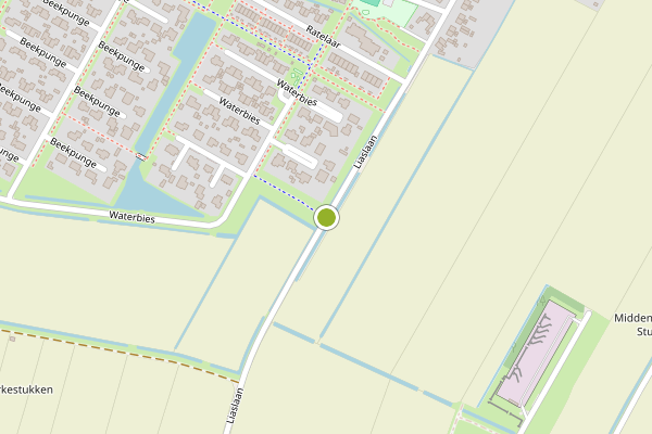 Ambulance-melding op Liaslaan, Schoonebeek op 28 juli, kaart-overzicht