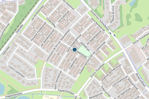 Politie-melding op van Giffenstraat, Coevorden op 1 juli, kaart-overzicht