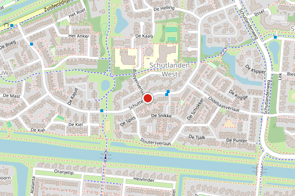 Brandweer-melding op Schuttevaer, Hoogeveen op 30 juli, kaart-overzicht