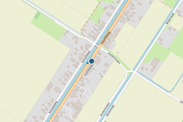 Politie-melding op Hoofdweg, Smilde op 31 juli, kaart-overzicht