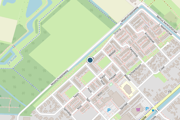Politie-melding op Streng, Emmer-Compascuum op 1 augustus, kaart-overzicht