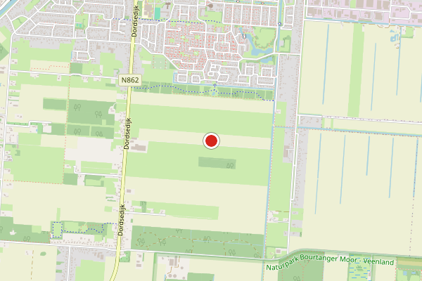 Brandweer-melding op J.A.Harmsenpad -Noord, Klazienaveen op 1 augustus, kaart-overzicht