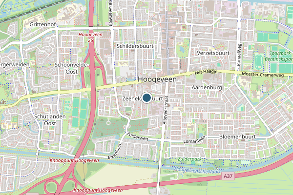 Politie-melding op Hoogeveen op 2 augustus, kaart-overzicht