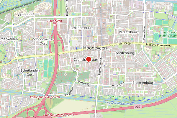 Brandweer-melding op Hoogeveen op 2 augustus, kaart-overzicht