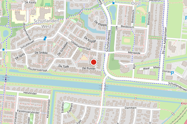 Brandweer-melding op De Punter, Hoogeveen op 3 augustus, kaart-overzicht