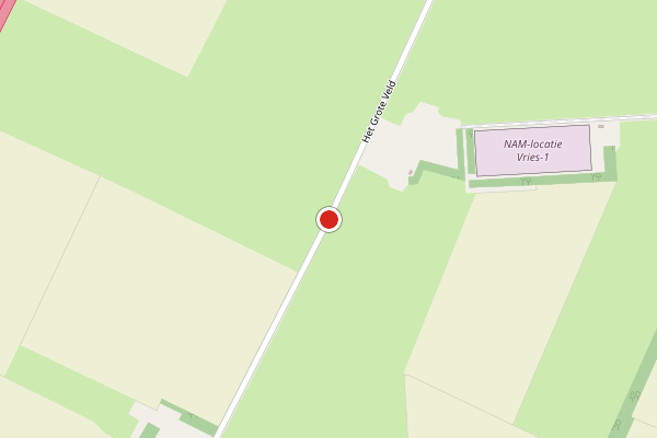 Brandweer-melding op Het Grote Veld, Assen op 3 augustus, kaart-overzicht