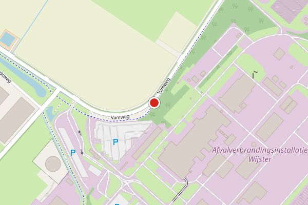 Brandweer-melding op Vamweg, Wijster op 4 augustus, kaart-overzicht