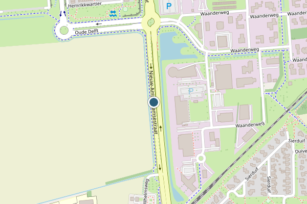 Politie-melding op Nieuw-Amsterdamsestraat, Emmen op 31 mei, kaart-overzicht