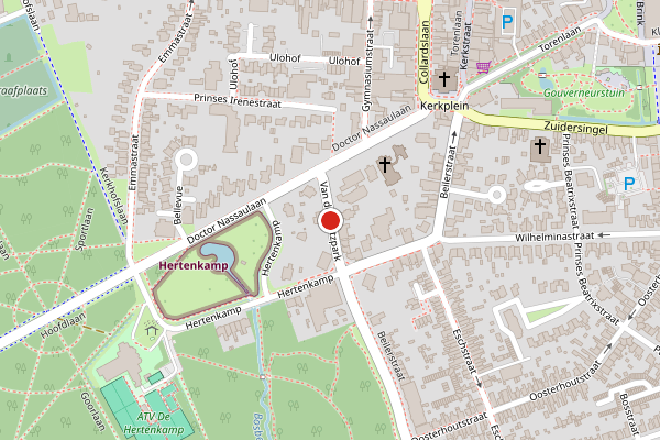 Brandweer-melding op van Pr, Assen op 31 mei, kaart-overzicht
