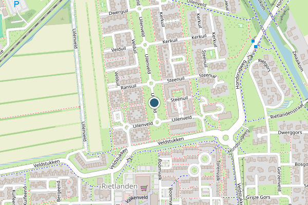 Politie-melding op Uilenveld, Emmen op 26 mei, kaart-overzicht