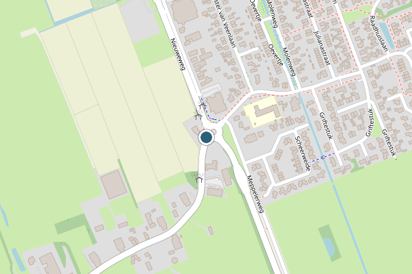 Politie-melding op Kolderveen, Nijeveen op 30 mei, kaart-overzicht