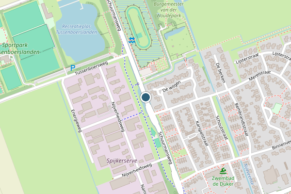 Politie-melding op Schuurmansweg, Nijeveen op 27 mei, kaart-overzicht