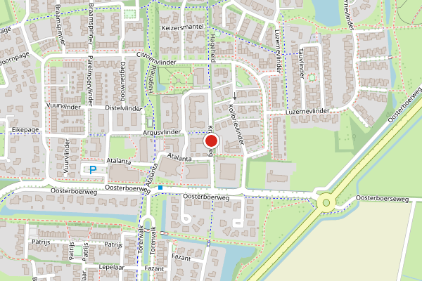 Brandweer-melding op Kralooweg, Meppel op 26 mei, kaart-overzicht