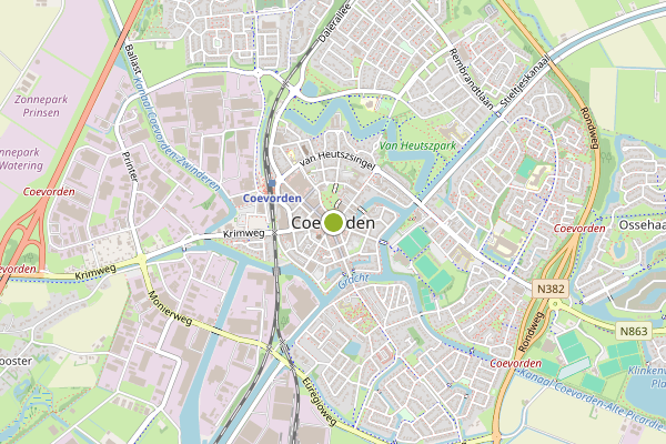 Ambulance-melding op Steenbakkersweg, Erm op 23 mei, kaart-overzicht