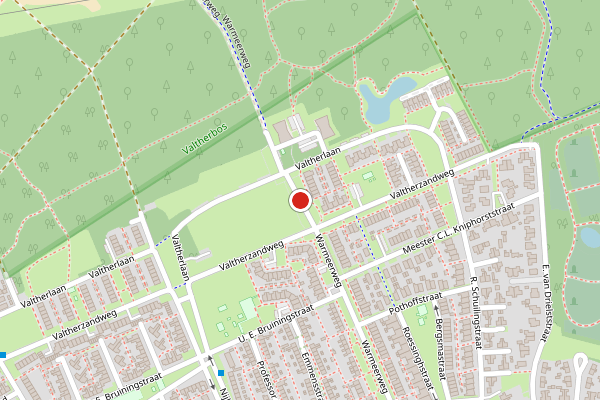 Brandweer-melding op Warmeerweg, Emmen op 4 juni, kaart-overzicht