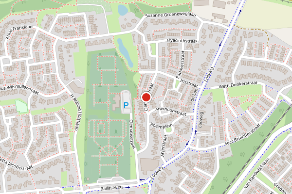 Brandweer-melding op Clematisstraat, Coevorden op 5 juni, kaart-overzicht