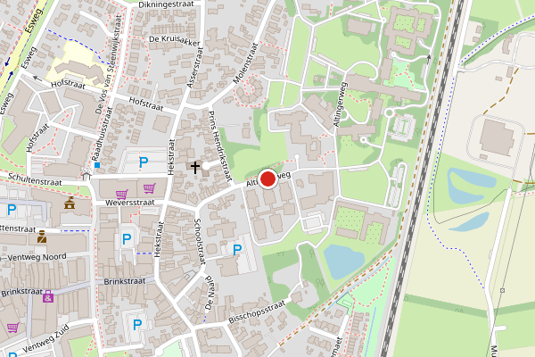 Brandweer-melding op Altingerweg, Beilen op 7 juni, kaart-overzicht