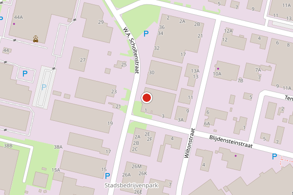 Brandweer-melding op Dorenbos Garage op 7 juni, kaart-overzicht