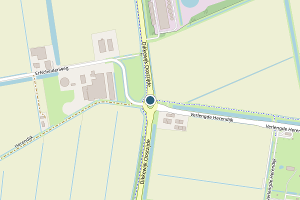 Politie-melding op Dikkewijk WZ, Nieuw-Amsterdam op 10 juni, kaart-overzicht