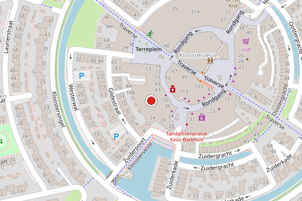 Brandweer-melding op Rondgang, Assen op 12 juni, kaart-overzicht