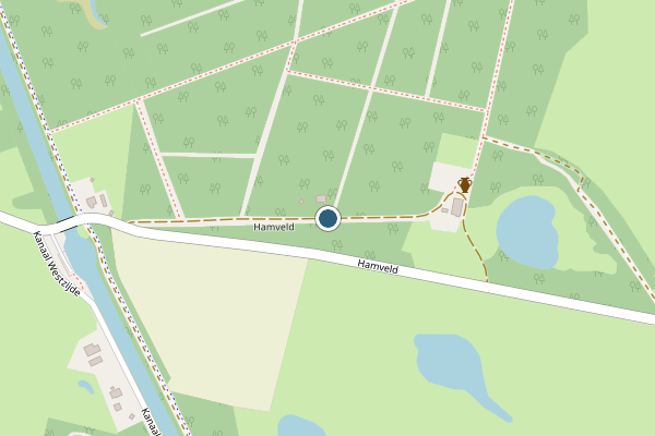 Politie-melding op Hamveld, Wijster op 13 juni, kaart-overzicht