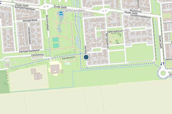 Politie-melding op Heriktuin, Emmen op 15 juni, kaart-overzicht