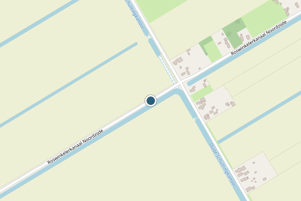 Politie-melding op Roswinkelerkanaal NZ, Roswinkel op 16 juni, kaart-overzicht