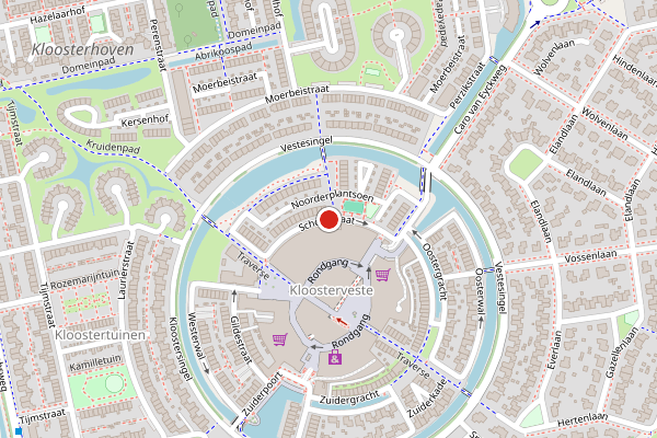 Brandweer-melding op Schoolstraat, Assen op 17 juni, kaart-overzicht