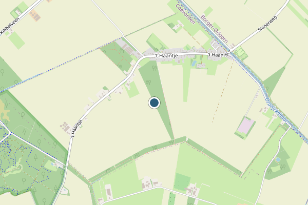 Politie-melding op 't Haantje op 20 juni, kaart-overzicht