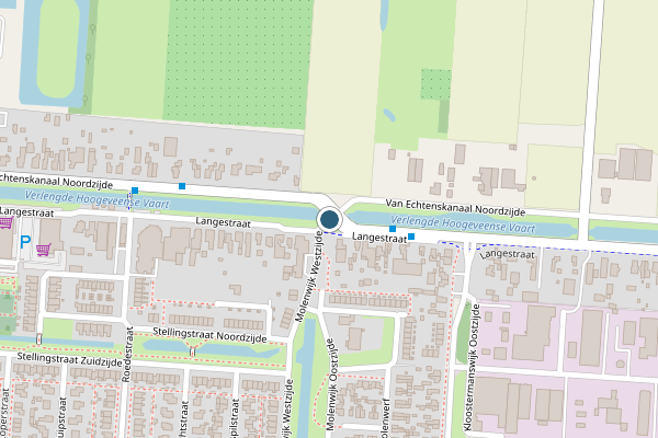 Politie-melding op Langestraat, Klazienaveen op 20 juni, kaart-overzicht