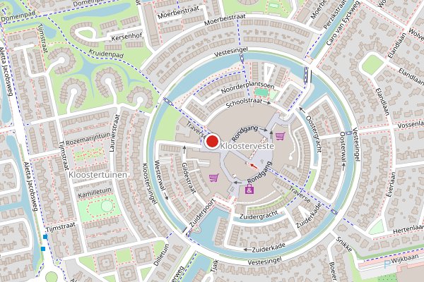 Brandweer-melding op Terreplein, Assen op 27 juni, kaart-overzicht